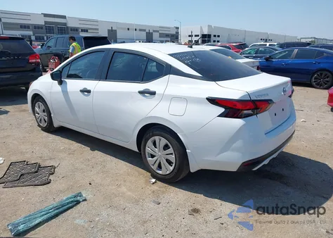 2025 Nissan Versa 1.6 S z USA, uszkodzony, nr VIN 3N1CN8DV3SL855870